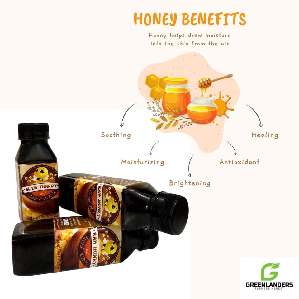 Premium 100% Pure Wild Dark Raw Honey | Free Shipping
