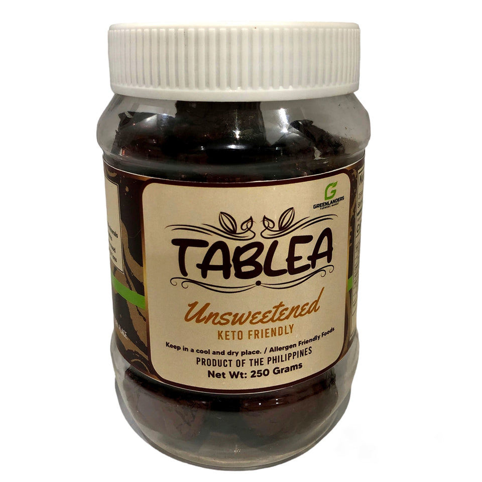 100% Pure Unsweetened Cacao Tablea - Keto-Friendly - Buy 1 Take 1 Promo - Free Shipping - 250grams